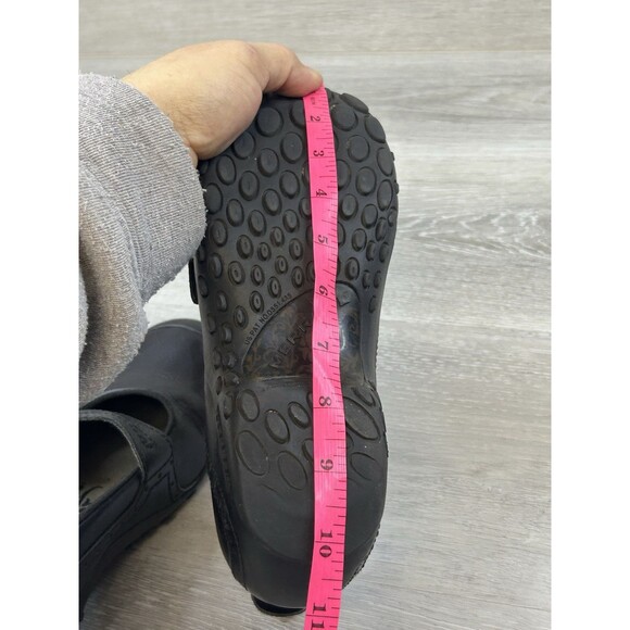 Merrell Plaza Bandeau J46406 Womens Black Leather Mary Jane Slip-On Shoes Size 8 - Picture 5 of 6